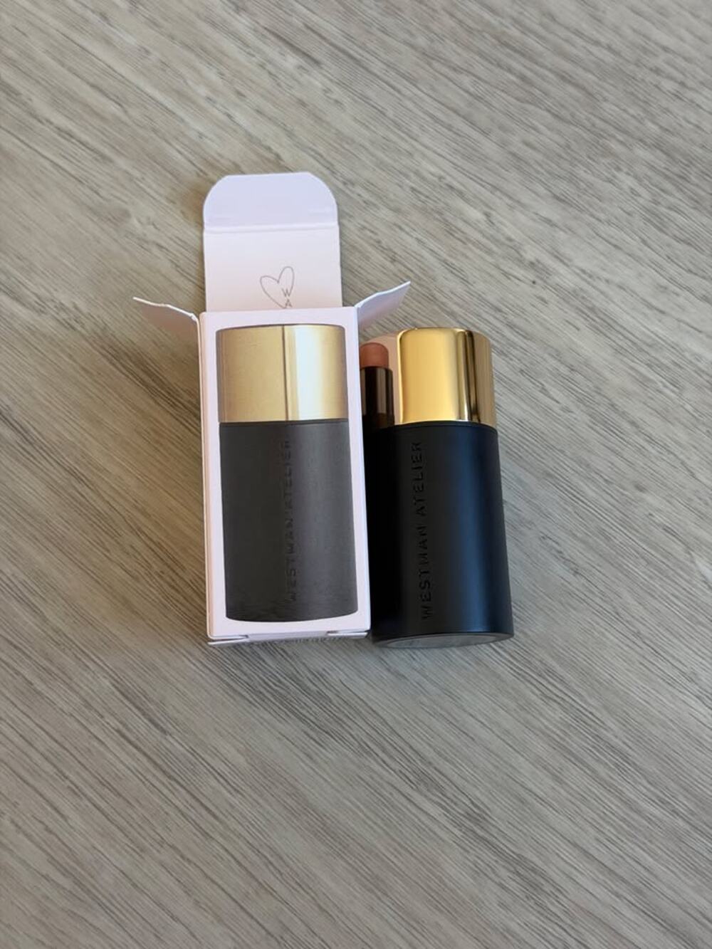 NIB Westman Atelier Petite Lit Up Highlight Stick Nectar 2.5g
